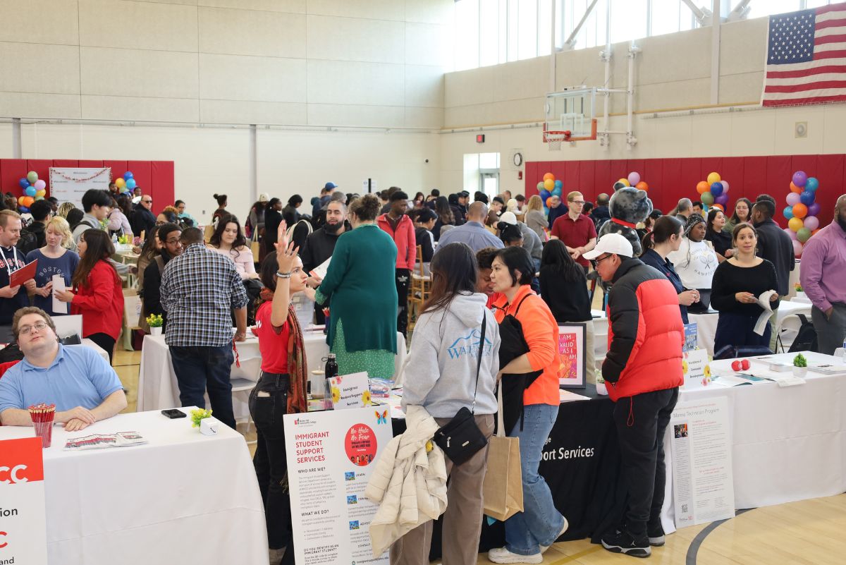 Open House attendees