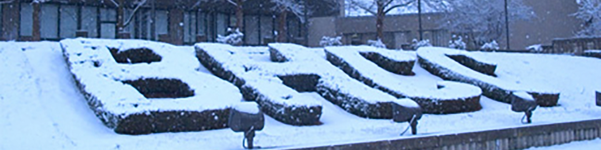 BHCC with snow on the ground 