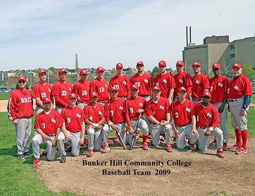 BHCC Baseball Team 2009
