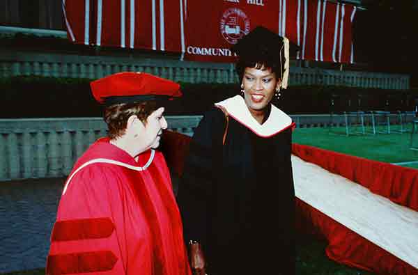 Liz Walker 1991 Commencement